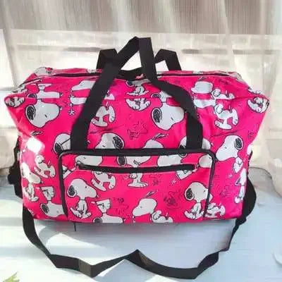 hello kitty handbag foldable luggage bag waterproof My Melody cartoon large travel storage bag messenger shoulder bag