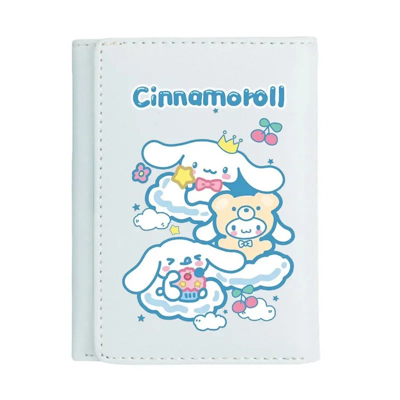 Kuromi Coin Purse Cute Cartoon Cinnamo roll Convenient Carrying Waterproof Resistant To Dirt Girl & Child Holiday Gifts