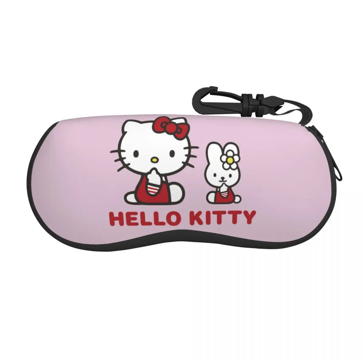 Hello Kitty Glasses Case Girls Waterproof Zipper Sunglasses Storage Box Harajuku Eyeglasses Box