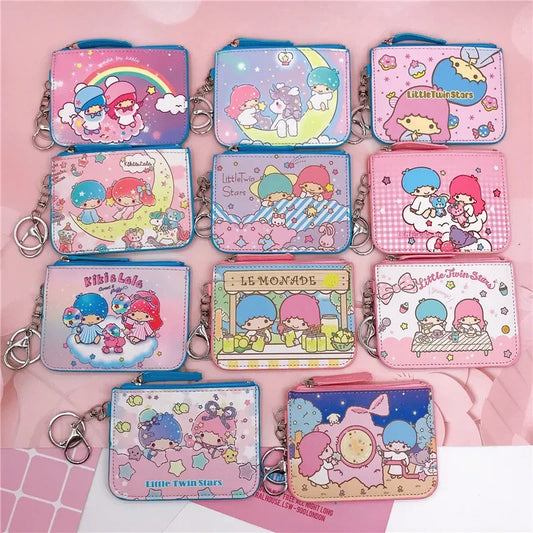 Hello Kitty Kawaii Coin Purses Cute Card Holders Little Twin Stars My Melody Kids Purses and Handbags Wholesale Purses