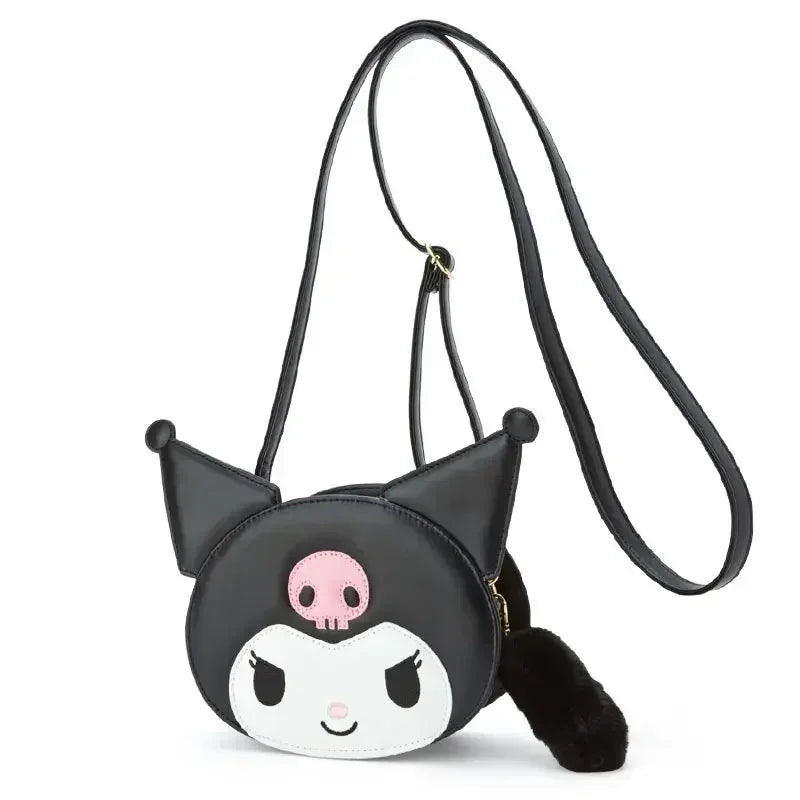 Hello Kitty Purses and Handbags Shoulder Bags for Women Cute Wallet Kuromi Pouch My Melody Messenger Bag Fashionable Case