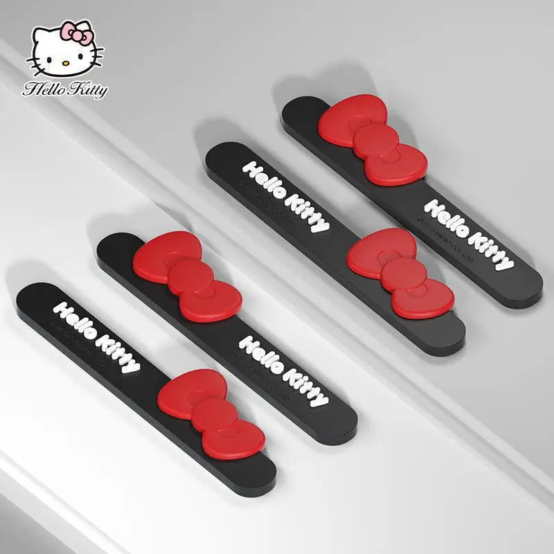 Kawaii Genuine Sanrio Car Door Anti-Collision Strip Hello Kitty Cartoon Rearview Mirror Anti-Scratch Car Sticker Cute Car Gift