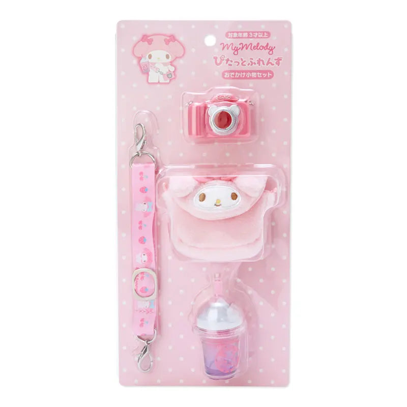 Hello kitty Cinnamoroll My Melody Baby Dress Up Suit Baby Pacifier Bottle Plush Set Gifts Box Cute Doll Gifts