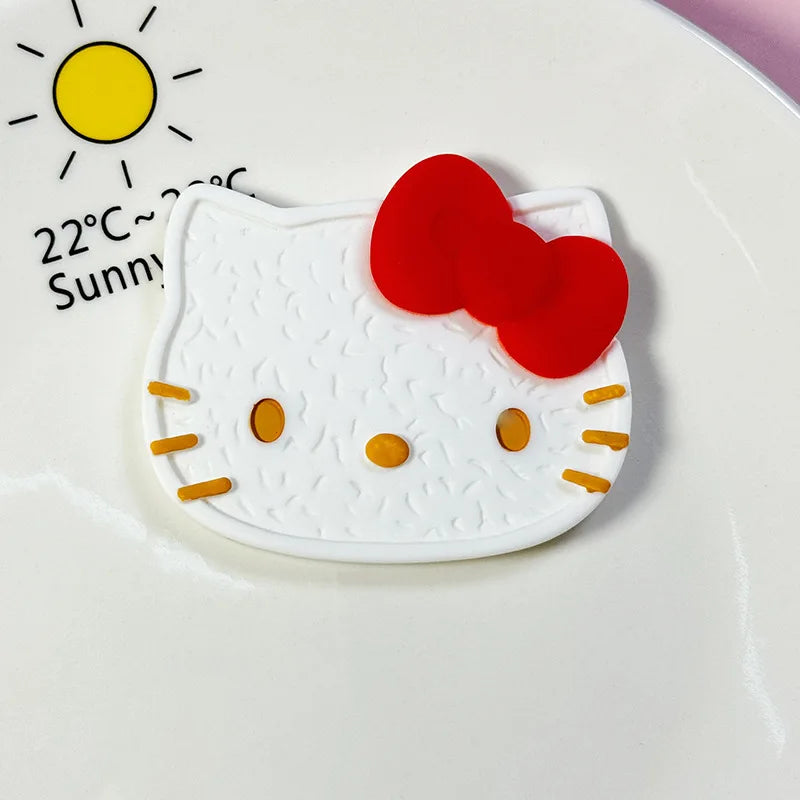 hello kitty cartoon cute bow cat resin diy jewelry mobile phone protective cover handmade patch material animation doll children