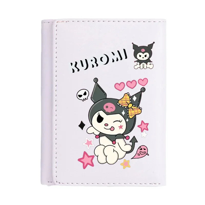 Kuromi Coin Purse Cute Cartoon Cinnamo roll Convenient Carrying Waterproof Resistant To Dirt Girl & Child Holiday Gifts