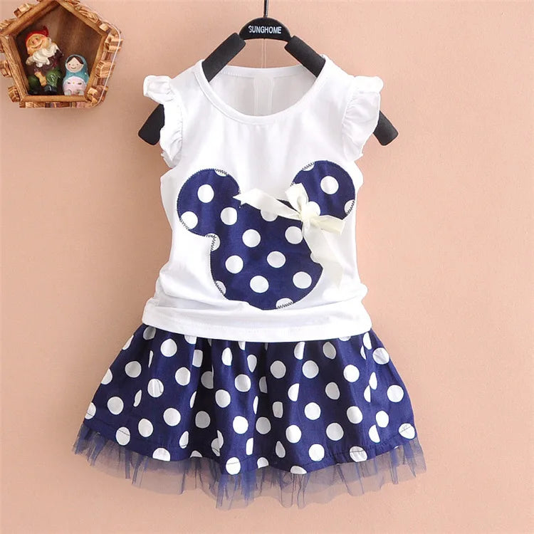 Children Clothing Hello Kitty Princess Dresses For Girls Summer Short Sleeved Mesh Dress Carnival Party Prom Gown Outfits