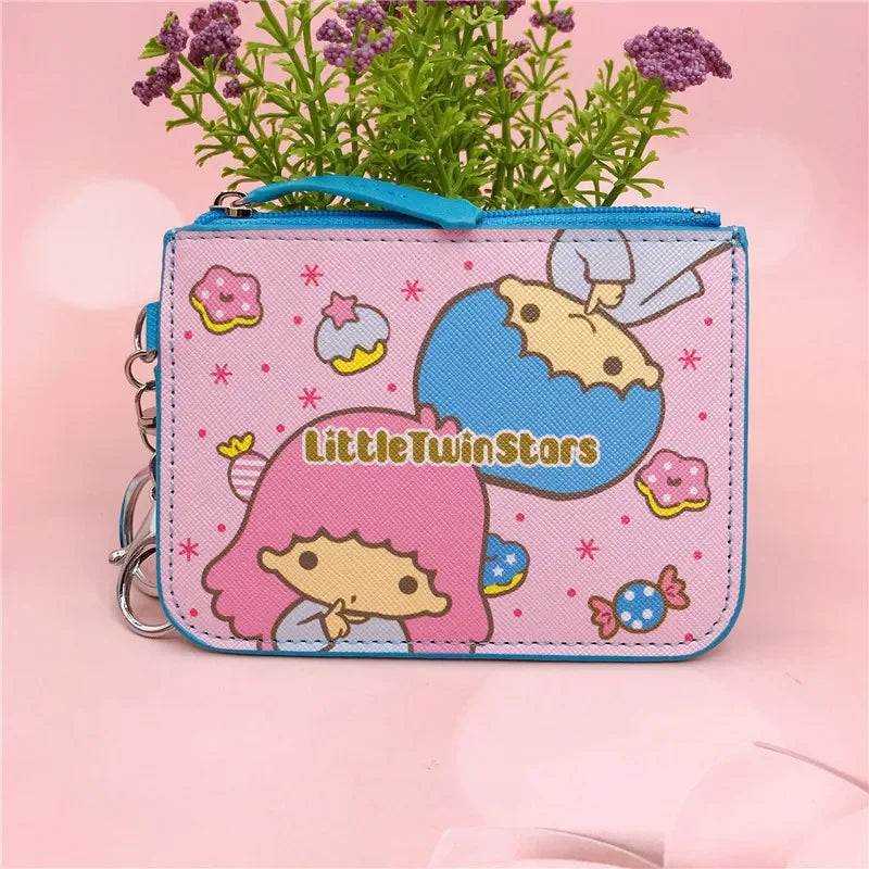 Hello Kitty Kawaii Coin Purses Cute Card Holders Little Twin Stars My Melody Kids Purses and Handbags Wholesale Purses