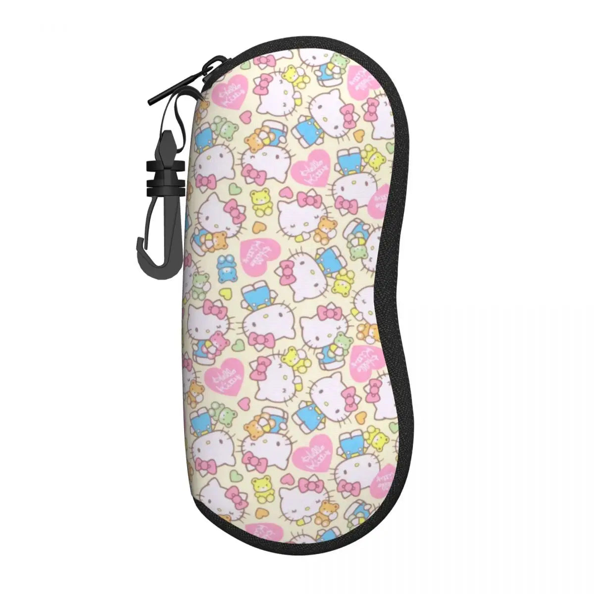 Custom Hello Kitty Cat Shell Eyeglasses Protector Cases Fashion Sunglass Case Glasses Bag