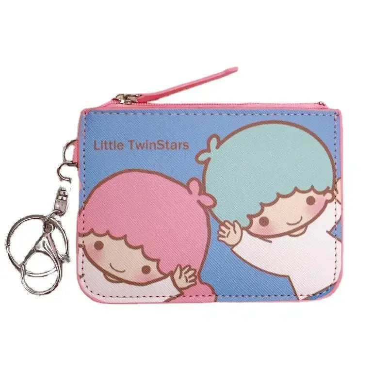 Hello Kitty Kawaii Coin Purses Card Holders Melody Kids Purses and Handbags Little Twin Stars Wholesale Purses Mini Purse