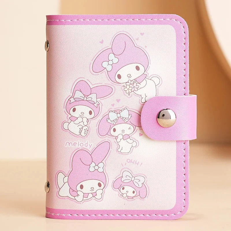 Cute Wallet Hello Kitty Coin Purse Kawaii Leather Card Holder Women Pu Casual Money Card Bag Kids Birthday Gift for Girls