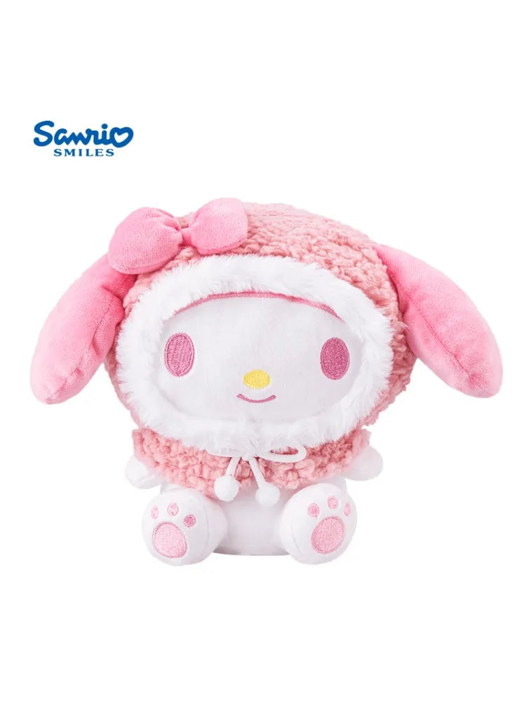 Anime Plush Cinnamoroll My Melody Kuromi Hello Kitty Graduation Large Plush Doll Sofa Pillow Kids Xmas Gifts