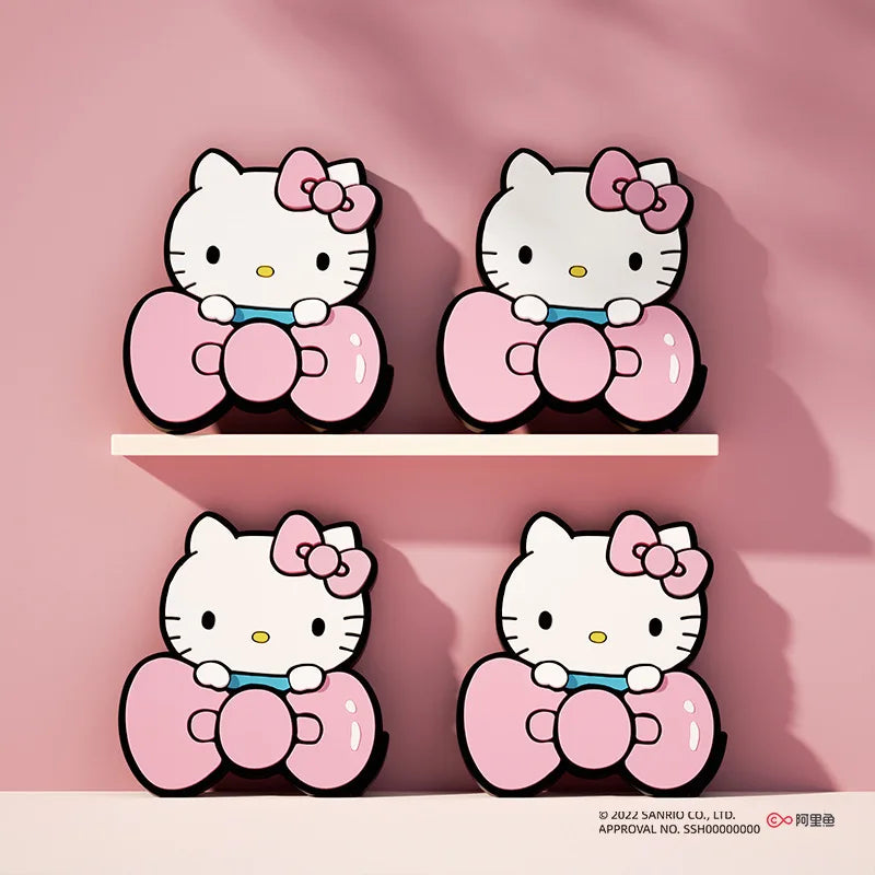 Kawaii Sanrio Cute Cartoon Car Door Anti-Collision Sticker Hello Kitty Transparent Collision Strip Decoration Car Accsesories