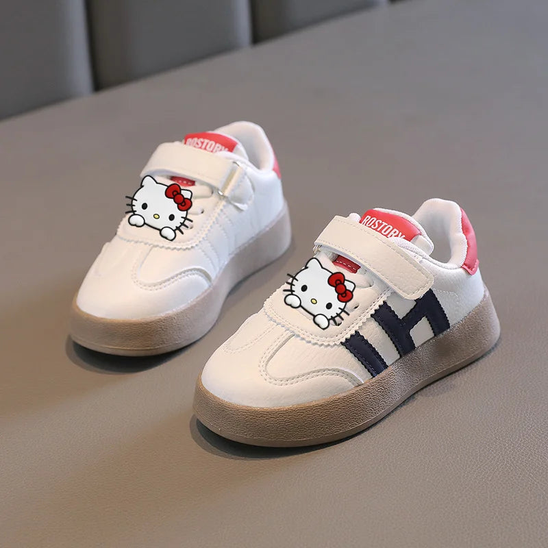 hello kitty sports shoes girls board shoes autumn and winter new casual shoes children and students Sneakers