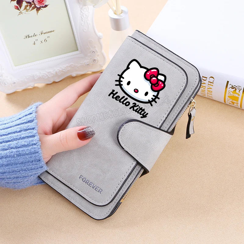 Hello Kitty Wallet Women Wallets Card Wallet Coin Wallet Women Bags for Women Purse ID Wallets Female Coin Purse Birthday Gift