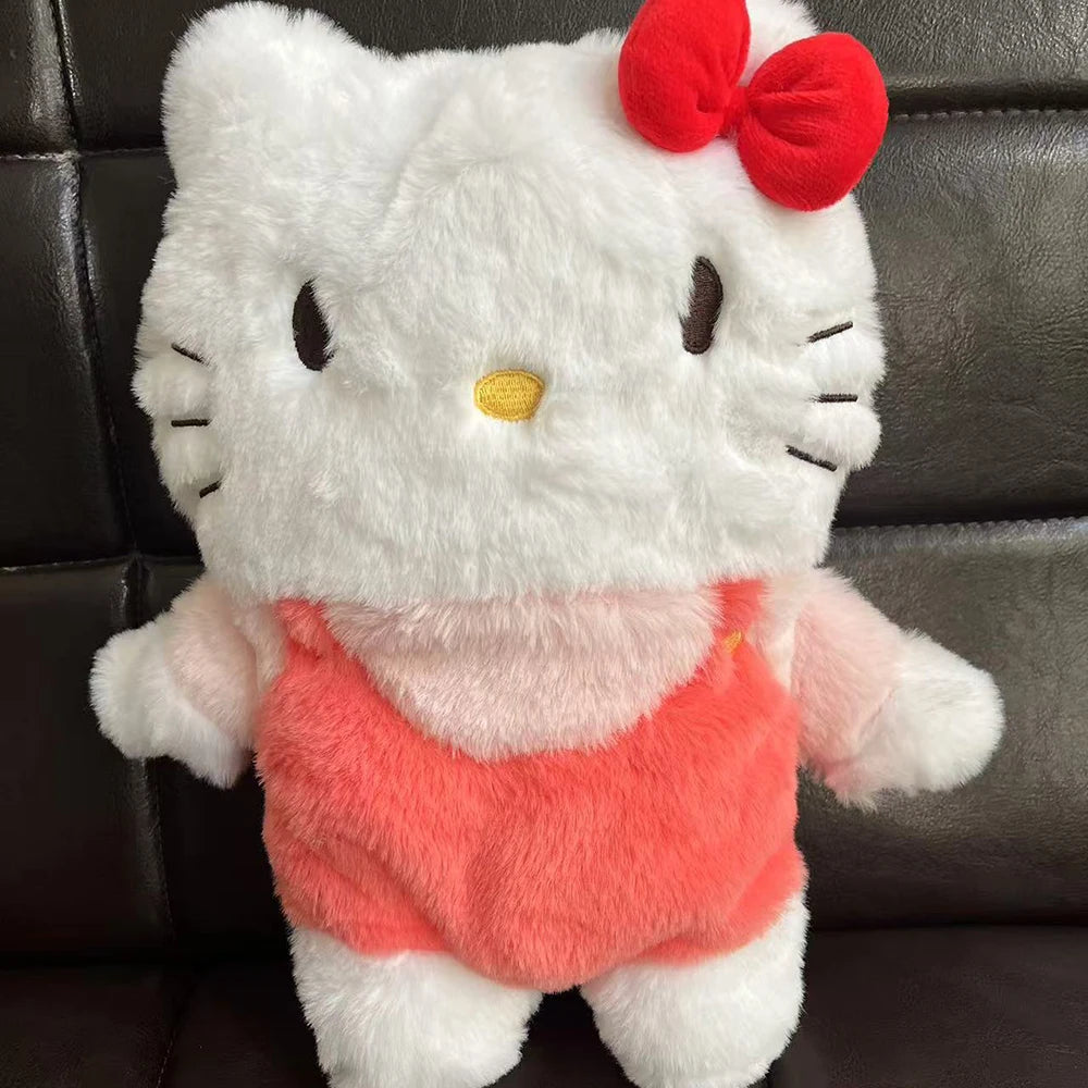 2024 Kawaii Hello Kitty Plush Hand Warm Bottle Hot Water Bottles  Winter Portable Warm Hand Bag Anime Toys Christmas Gift